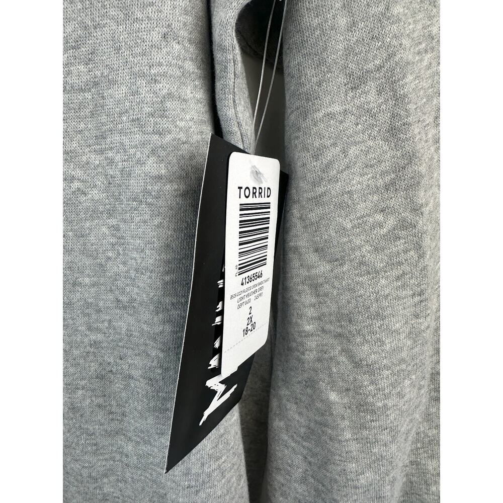 NWT Torrid The B-52s Cozy Fleece Sweatshirt Crew Graphic Pullover Plus Size 2 2X - Picture 8 of 10